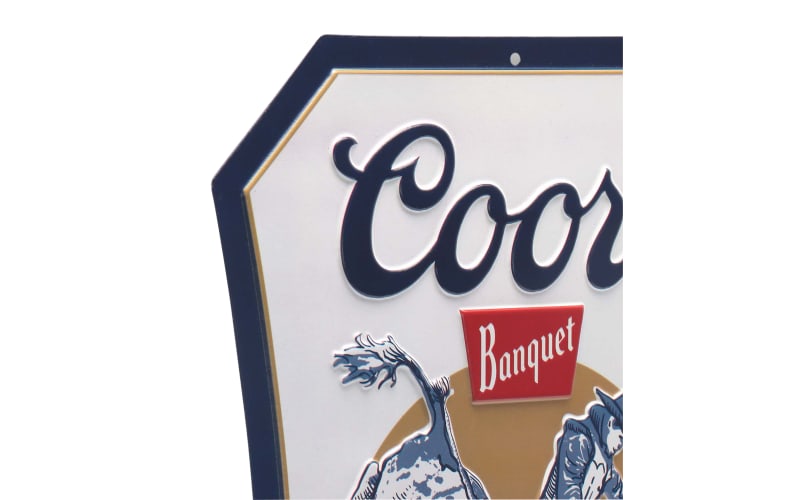 Open Road Brands Molson Coors Rodeo Metal Sign