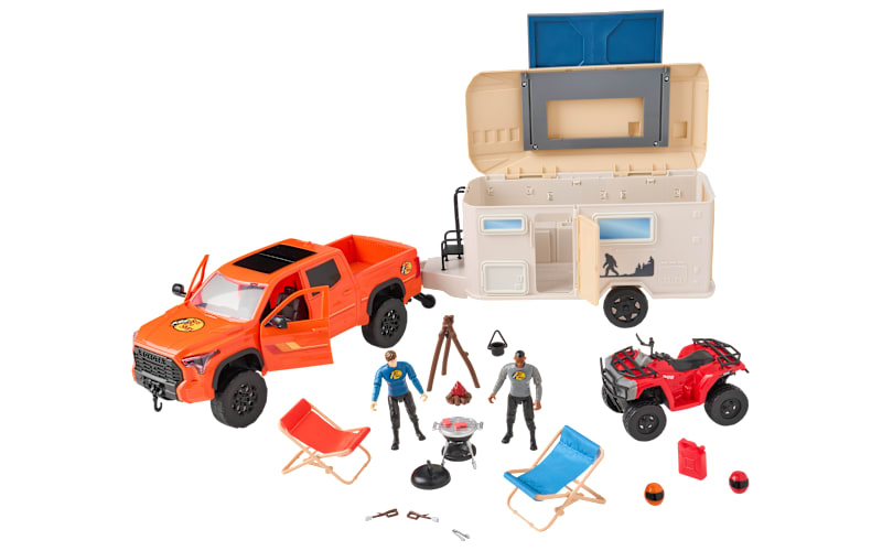 Bass Pro Shops Licensed Toyota Tundra Open Range Camper Playset