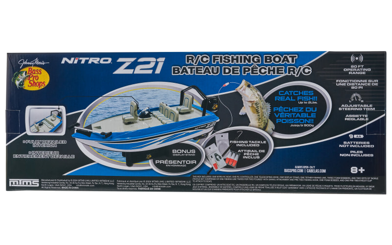 Bass Pro Shops NITRO Z21 RC Fishing Boat | Bass Pro Shops