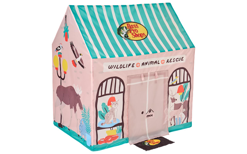 Bass Pro Shops Wildlife Animal Rescue Indoor Play Tent Mack's