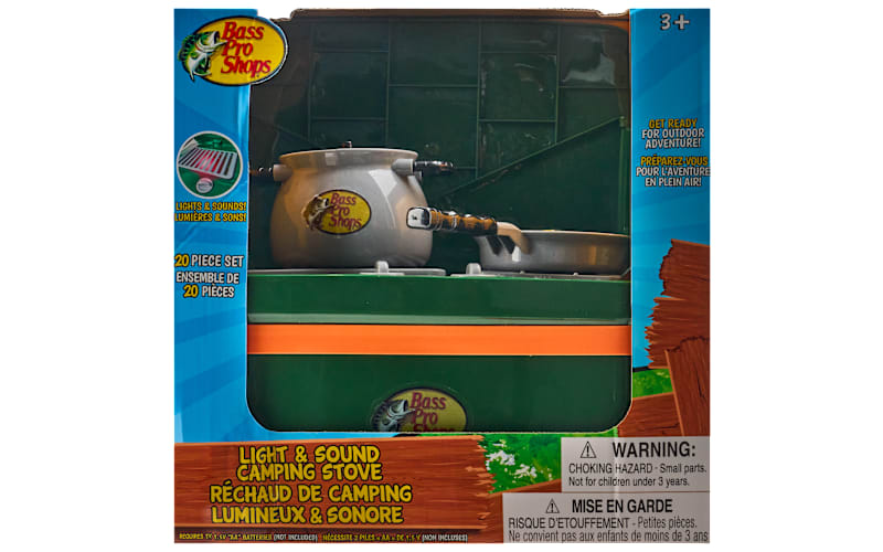 Bass Pro Shops Light and Sound Camping Stove Toy Kit for Kids