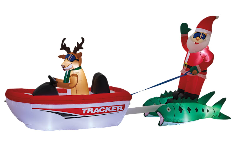 Bass Pro Shops Inflatable Santa Water Skiing | Bass Pro Shops