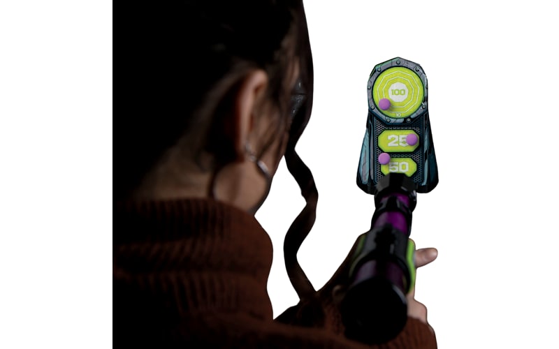 Zing Atomic Power Popper Foam Ball Shooter and Sticky Target