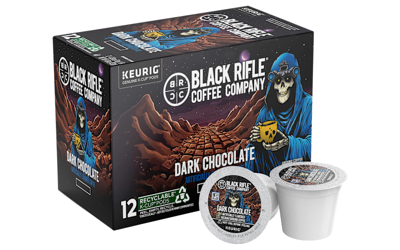 Black Rifle Coffee Company Dark Chocolate 12 Count Rounds Coffee