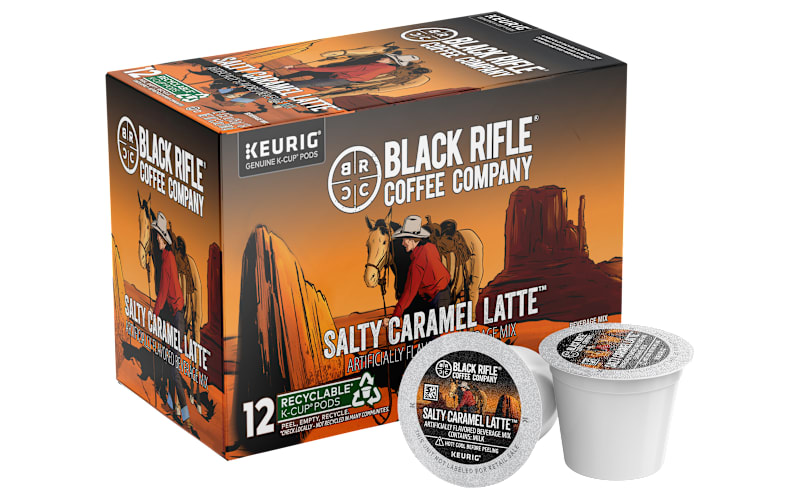 Black Rifle Coffee Company Salty Caramel Latte Coffee Rounds | Cabela's