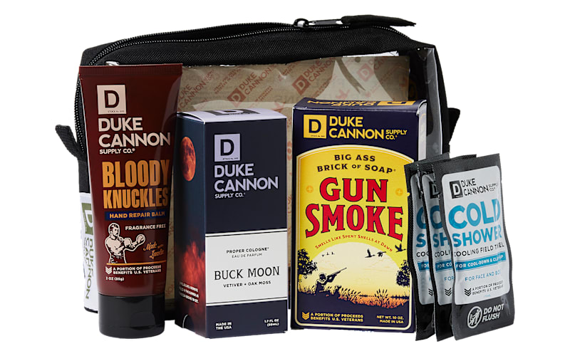 duke travel toiletries bag Duke Cannon Supply Co. Field Provisions Travel Kit