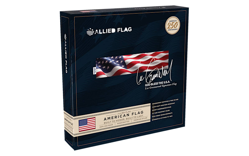 Allied Flags Lee Greenwood Signature American Flag Gift Set | Cabela's