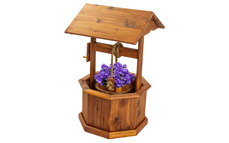 American Furniture Classics Small Eastern Cedar Wishing-Well