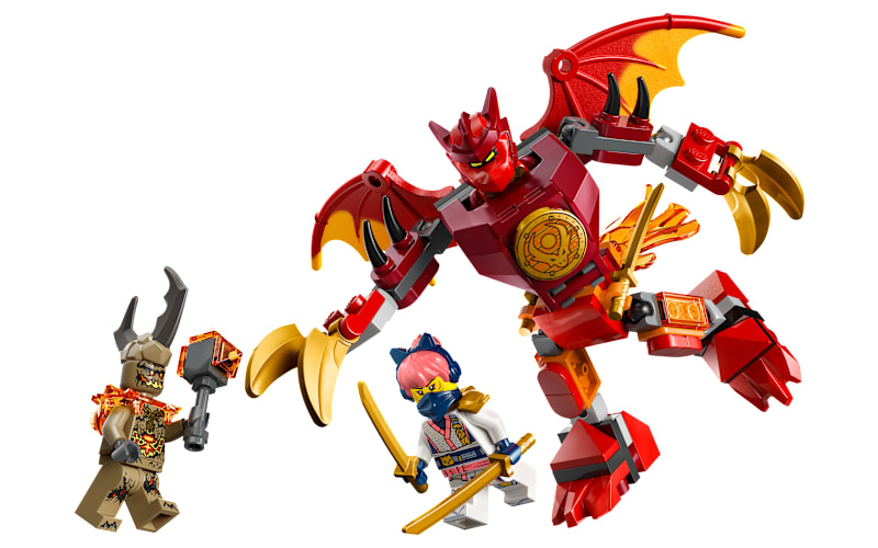LEGO NINJAGO Kai's Dragon Mech Battle Pack Set | Bass Pro Shops