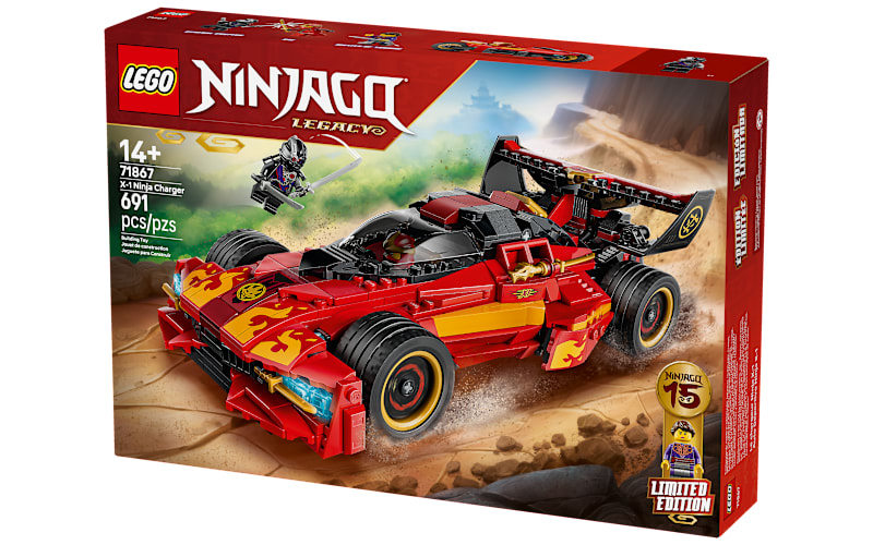 LEGO Ninjago X-1 Ninja Charger 15th Anniversary Set | Bass Pro Shops