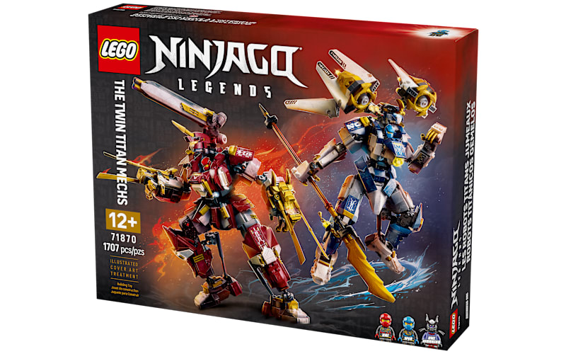 TITAN TWO セット LEGO Ninjago The Twin Titan Mechs Set | Mack's Prairie Wings
