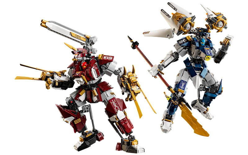 LEGO Ninjago The Twin Titan Mechs Set | Mack's Prairie Wings