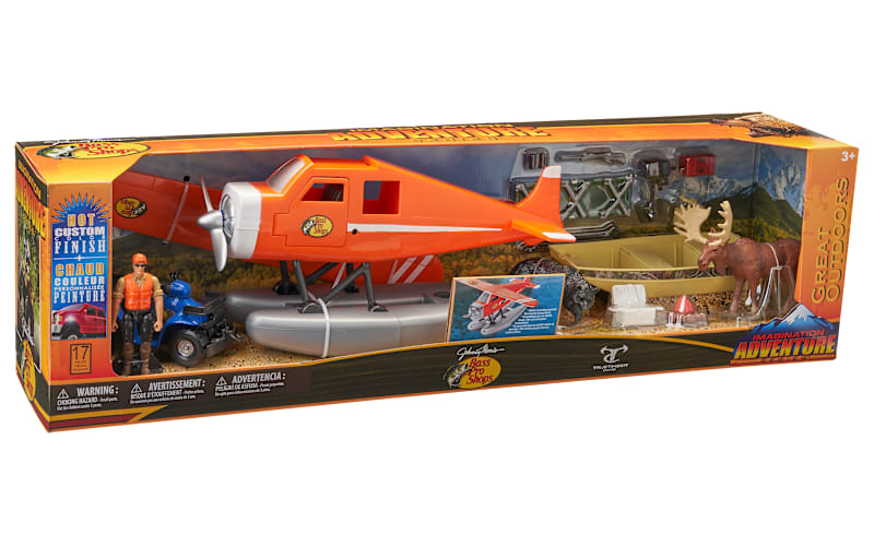 Bass Pro Shops Float Plane Hunting Adventure Playset for Kids
