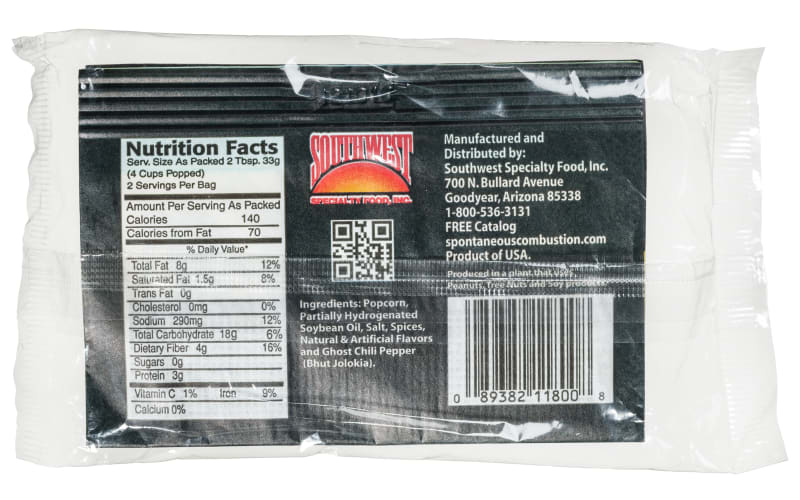 Ass Kickin' Spontaneous Combustion Ghost Pepper Microwave ...