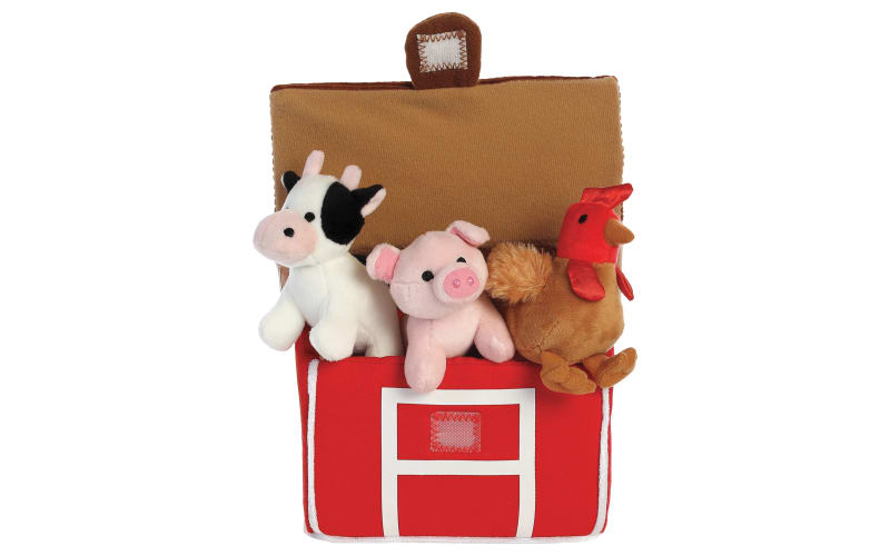 Bass Pro Shops My Barnyard Friends Baby Talk Interactive Plush Play Set for Babies