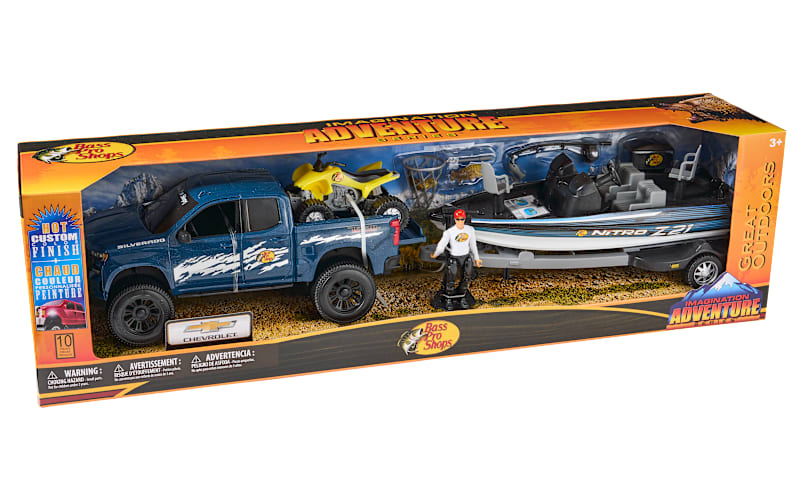 Bass Pro Shops Imagination Adventure Chevy Silverado with Bass