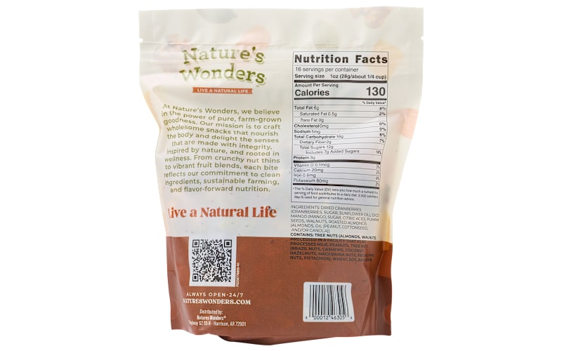 Nature's Wonders Omega-3 Walnut Trail Mix | Bass Pro Shops