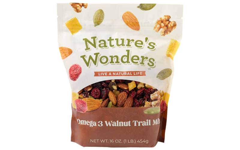 Nature's Wonders Omega-3 Walnut Trail Mix | Bass Pro Shops