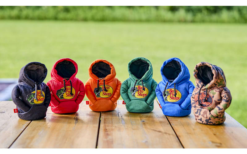 【希少】Bass Fishing Underground パーカー カモフラ Puffin Drinkwear Bass Pro Shops The Hoodie Can Cooler | Mack's