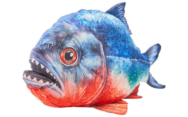 Bass Pro Shops Giant Stuffed Piranha | Mack's Prairie Wings