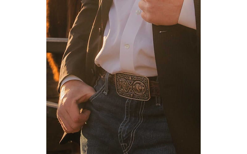 Montana Silversmiths Westward Way Belt Buckle | Bass Pro Shops