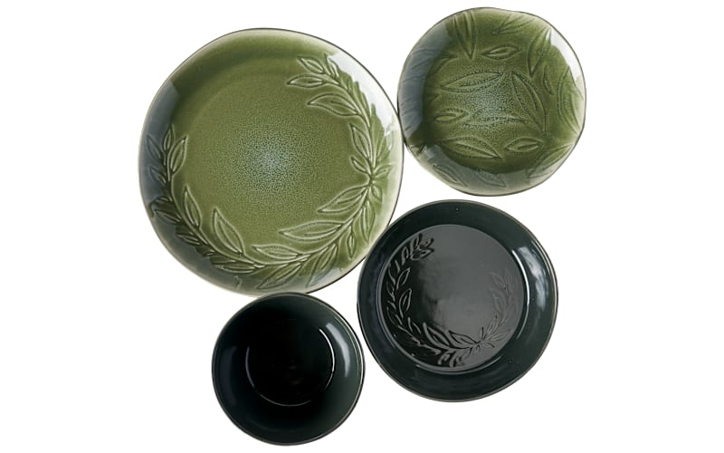 White River Home Whispering Meadows 16-Piece Dinnerware Set