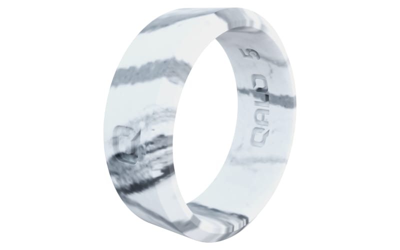 QALO Modern Marble Silicone Ring for Ladies