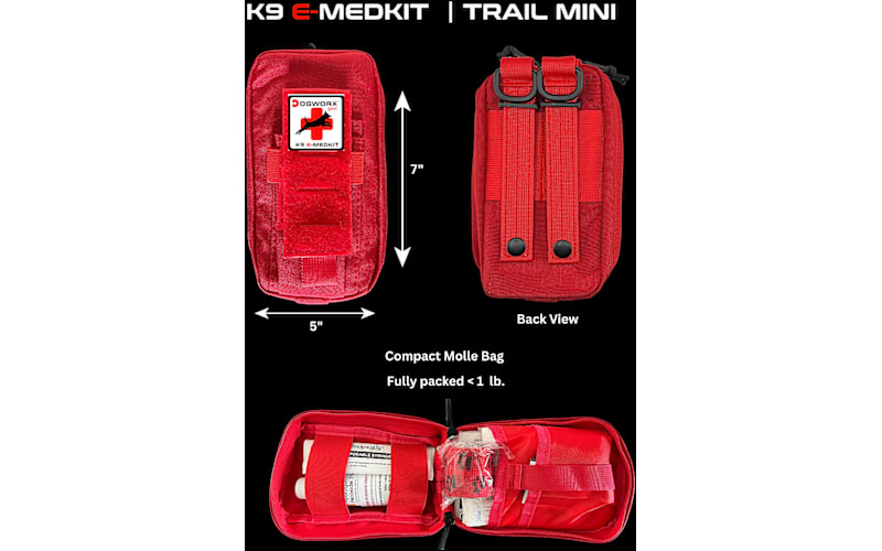 Dogworx K9 E-MedKit Trail Mini | Bass Pro Shops