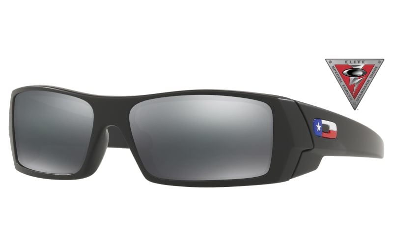 Oakley SI ガスカン USA国旗モデル オークリー サングラス NEW* OAKLEY SI GASCAN Matte BLACK w USA Flag POLARIZED Galaxy Blue