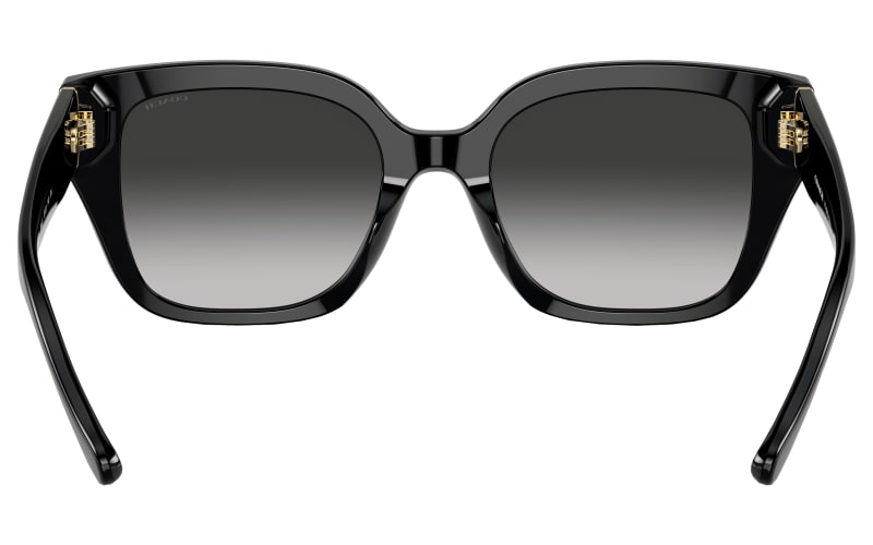 Coach HC8392U Sunglasses for Ladies - Black/Gray Gradient  display picture 2