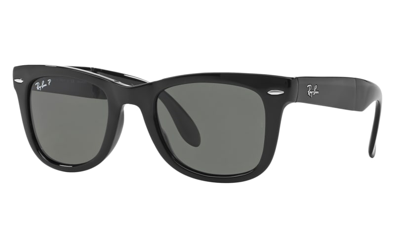 Ray-Ban Wayfarer Classic Folding RB4105 Glass Polarized Sunglasses
