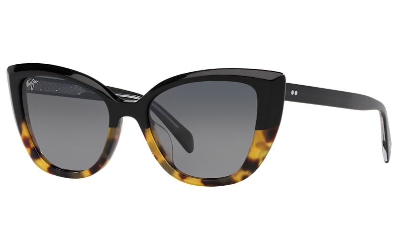 Maui Jim Gradient Tortoise Cat-Eye Sunglasses
blossom Polarized Maui Jim Blossom Cat Eye Sunglasses - Bronze lenses with  main image 2