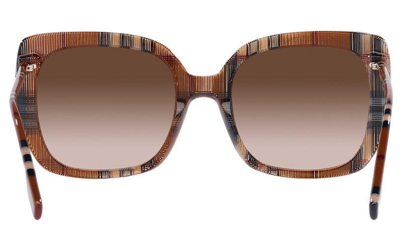Burberry Tortoise Shell Brown Gradient Women\'s Sunglasses Burberry BE4455 Sunglasses | FramesDirect.com main image 4