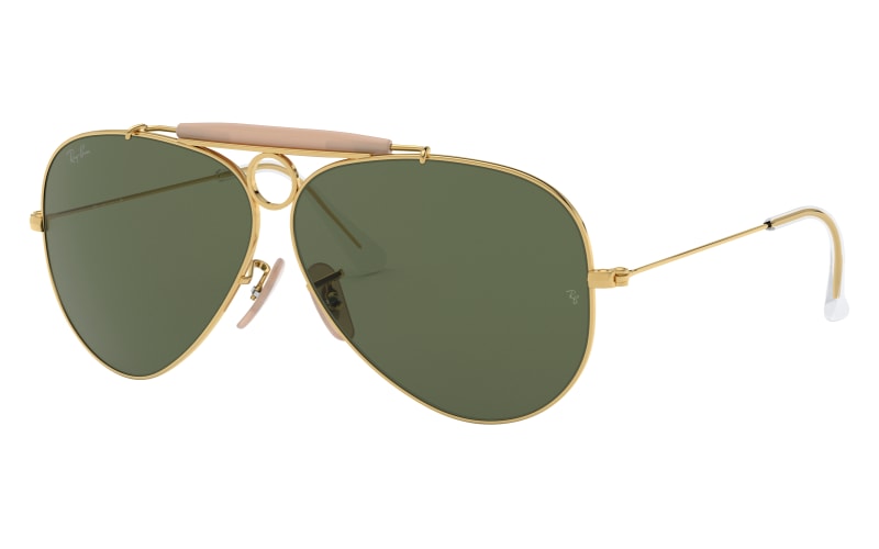 Ray-Ban Shooter RB3138 Glass Sunglasses | Mack's Prairie Wings