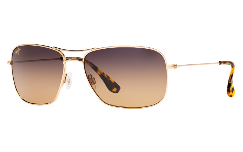 Maui Jim Aviator Polarized Sunglasses - Brown Gradient Lenses Amazon.com: Maui Jim Men main image 3