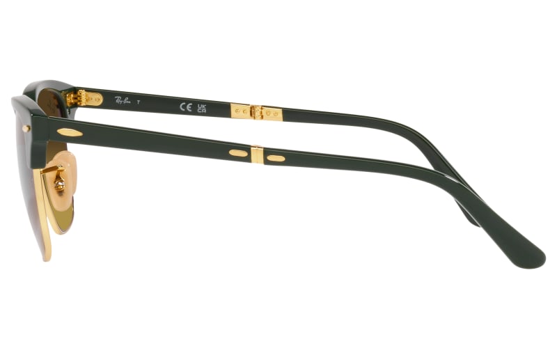 Ray Ban RB2176 Clubmaster Folding Sunglasses Green
