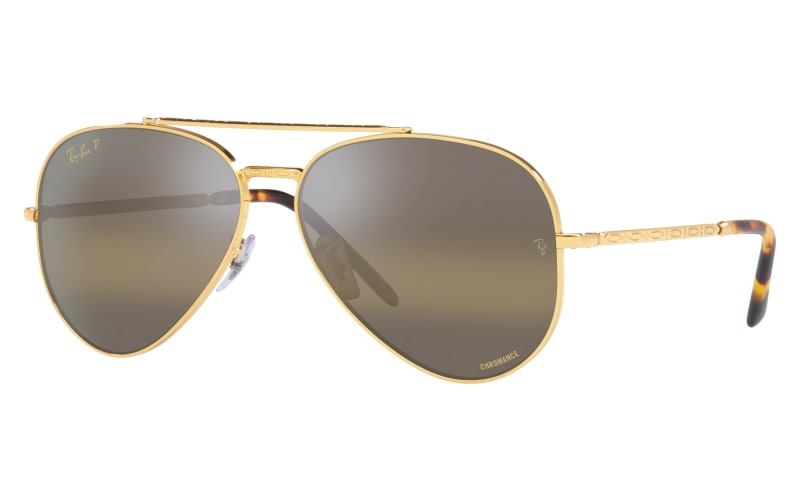 Ray-Ban New Aviator RB3625 Chromance Mirror Glass Polarized  display picture 2