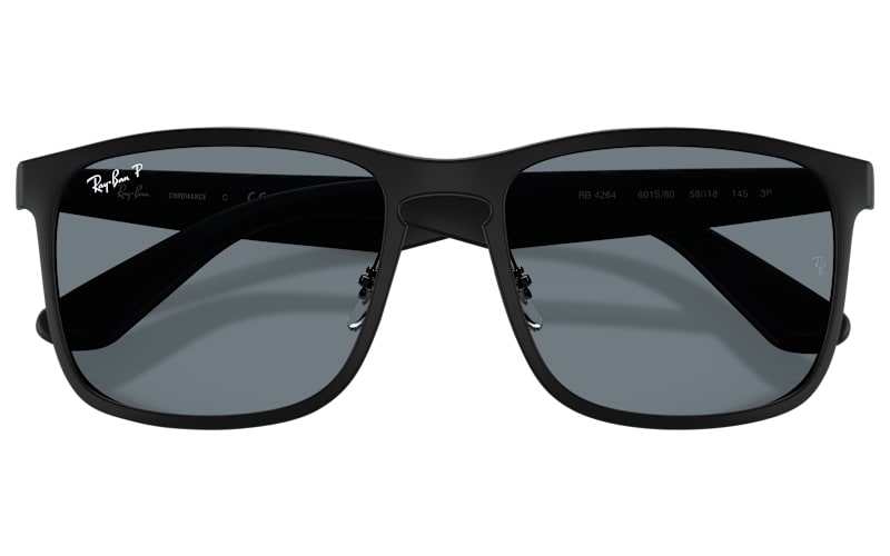 美品✨RayBan RB4264 CHROMANCE 偏光 レンズ　ブラック Ray-Ban RB4264CH Chromance Polarized Sunglasses | Mack's Prairie Wings