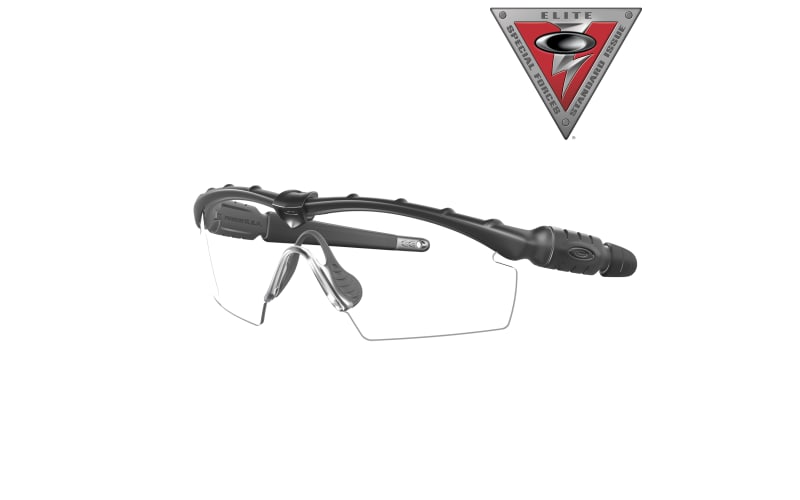 実物OAKLEY SI BALLISTIC M FRAME 2.0 SI M Frame® 2.0 PPE Industrial Clear Lenses, Matte Black Frame