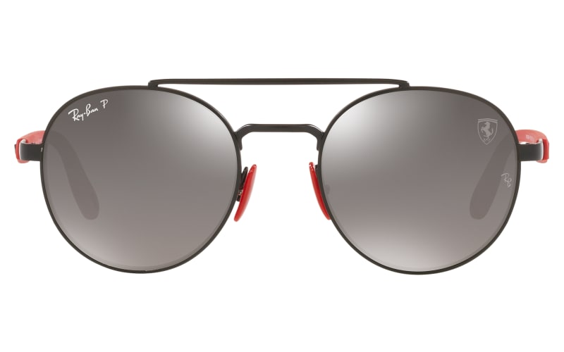 Ray-Ban RB3696M Scuderia Ferrari Collection Mirror Polarized Sunglasses
