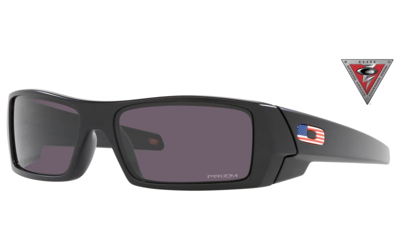 Oakley SI Gascan OO9014 USA Flag Collection Prizm Grey Sunglasses