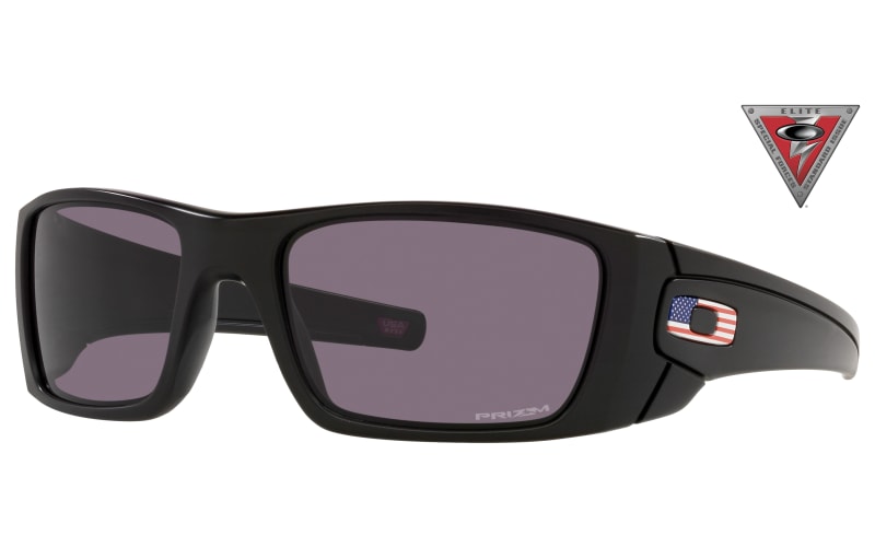 Oakley SI Fuel Cell OO9096 USA Flag Collection Prizm Grey