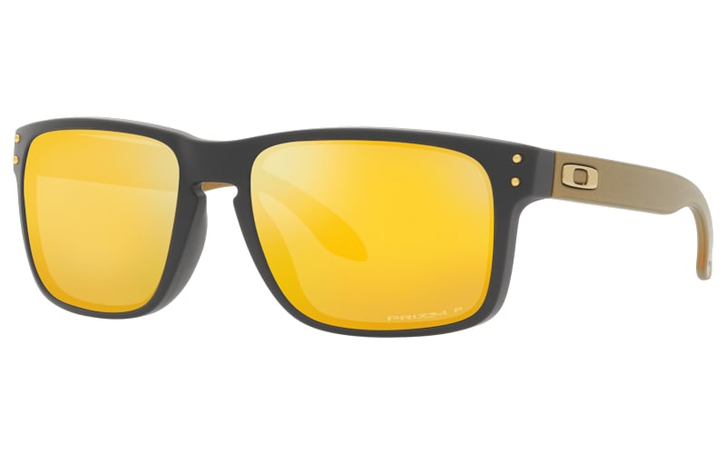Oakley Holbrook OO9102 Prizm Bronze Mirror Polarized Sunglasses