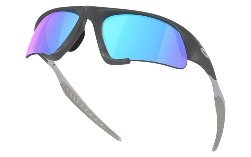 Oakley Suture Jacket OO9532 Prizm Grey Mirror Polarized Sunglasses