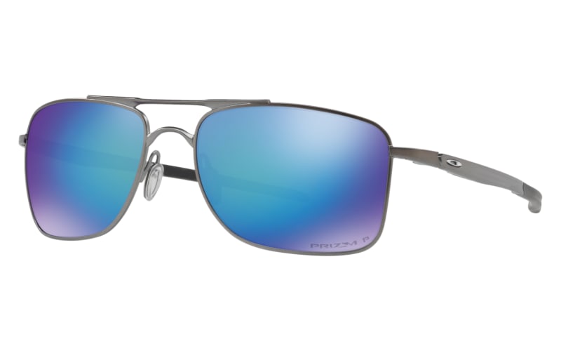 Oakley Gauge 8 OO4124 Prizm Grey Iridium Mirror Polarized