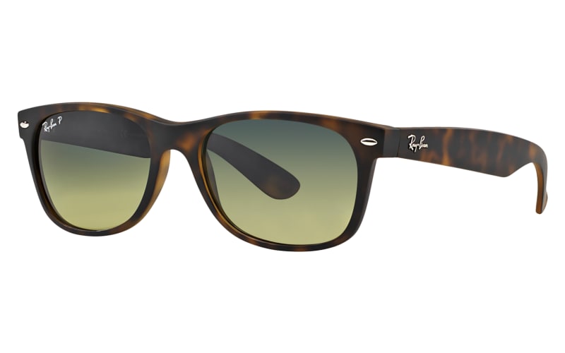Ray-Ban New Wayfarer Classic RB2132 Gradient Glass Polarized  display picture 2