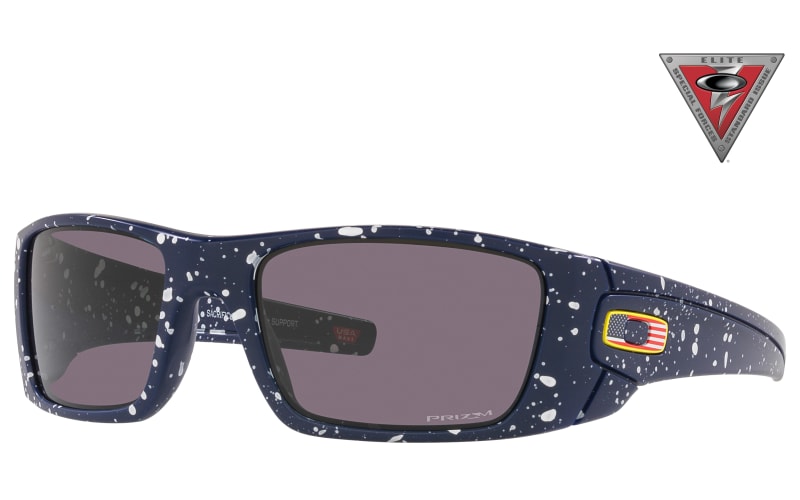 Oakley SI Fuel Cell OO9096 USA Veterans Collection Prizm Grey