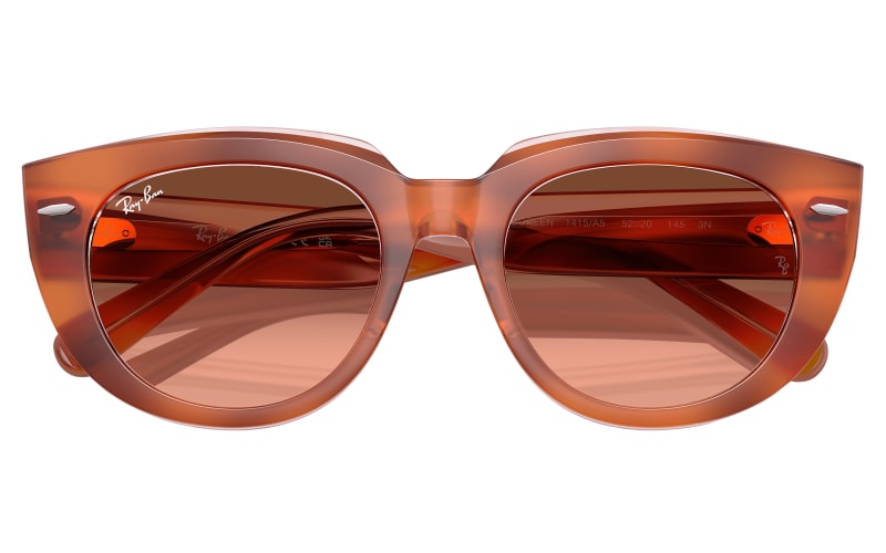 Ray-Ban Women\'s Red Cat Eye Sunglasses with Gradient Lenses Ray-Ban RB 4360 Sunglasses | FREE Shipping - Go-Optic.com  main image 4
