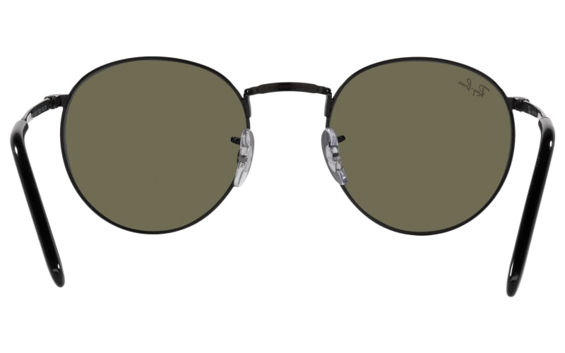 Ray ban round 2024 metal blue mirror