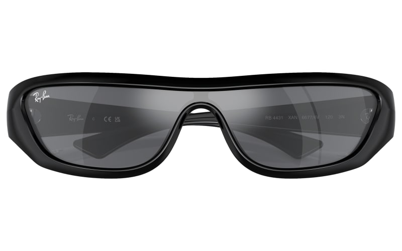 ZAYA BIO-BASED Sunglasses in Black and Dark Grey Polar